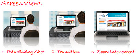 eLearning Template Establishing Shot Screen