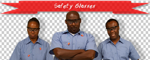 People in safety glasses and uniform images