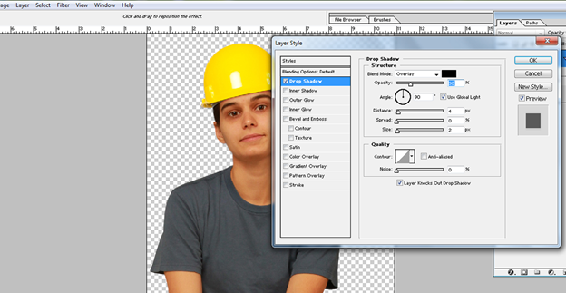 Design skill - add hat to photo - eLearningArt