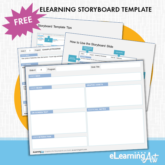 Free eLearning Storyboard Template