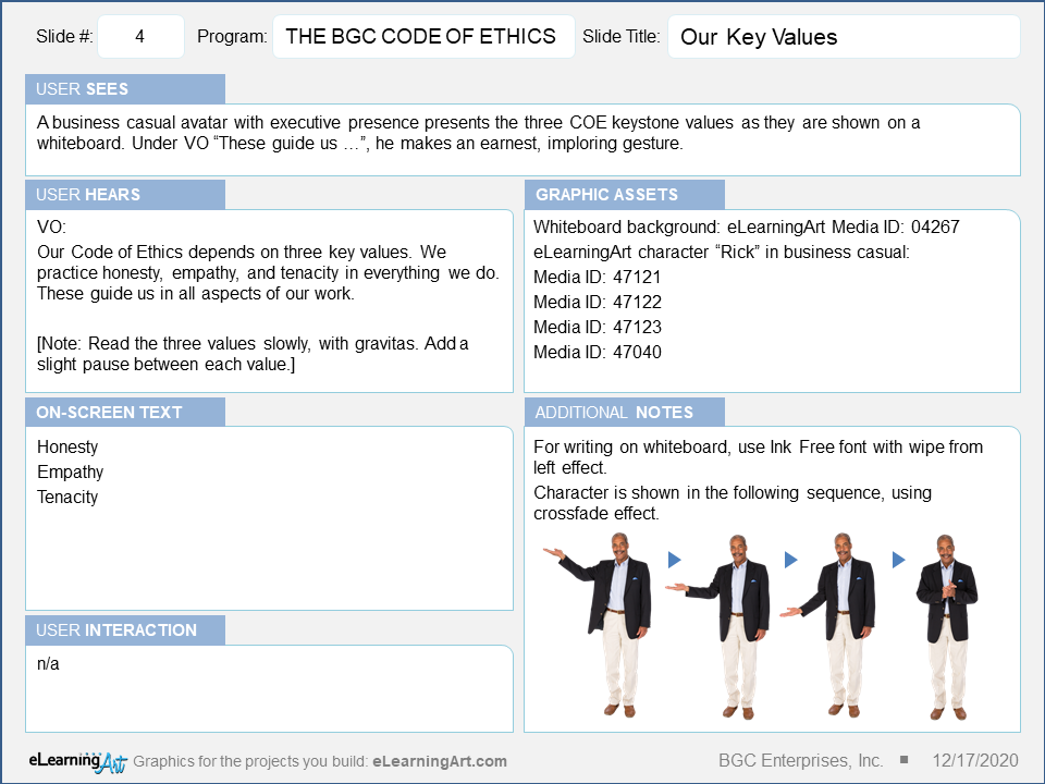 Free eLearning Storyboard Template for Better Faster Instructional Design