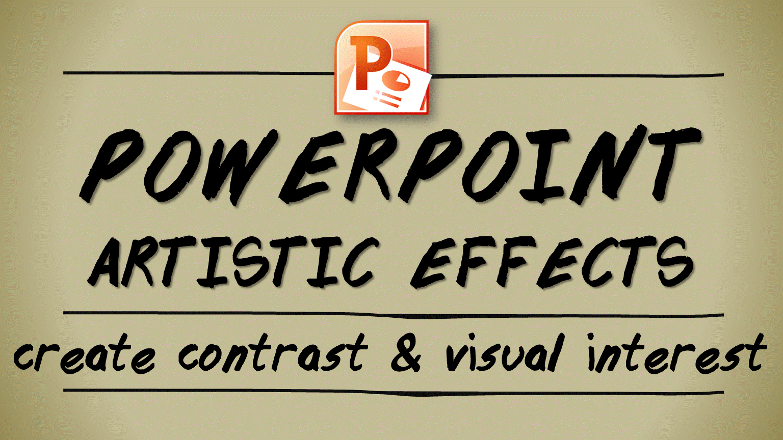 PowerPoint Artistic Effects