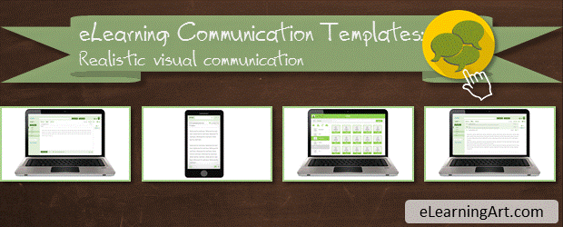 eLearning communication template