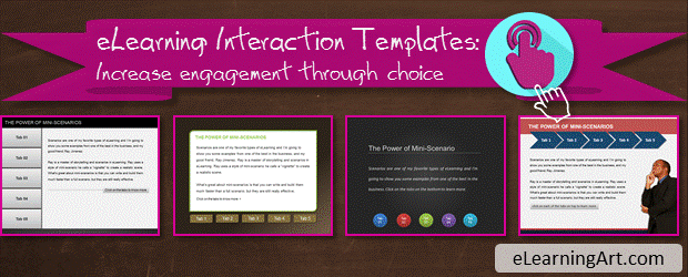 eLearning interaction templates