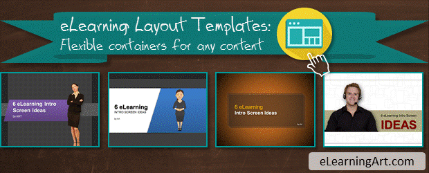 eLearning layout templates