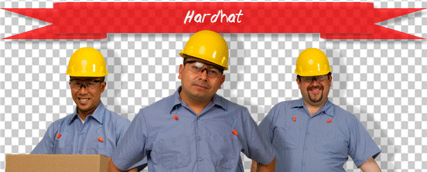 People in uniform and hardhat images