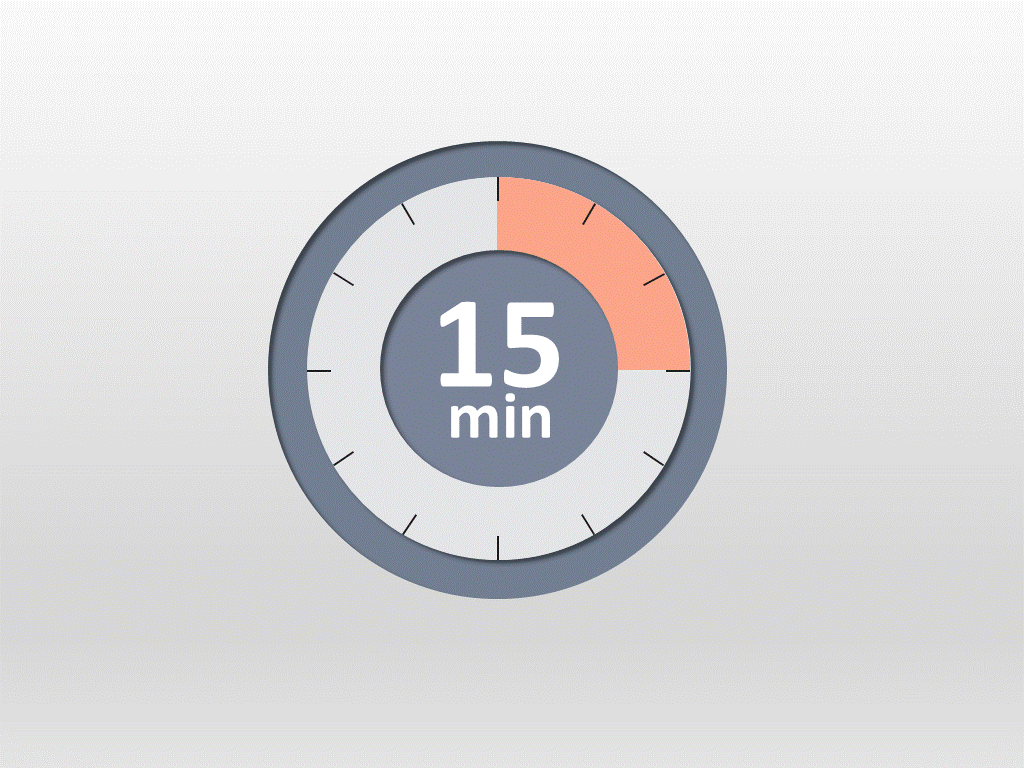 Таймер на 15. Таймер для презентации. Таймер в POWERPOINT. Гифка таймер минута. Обратный отсчет для презентации.