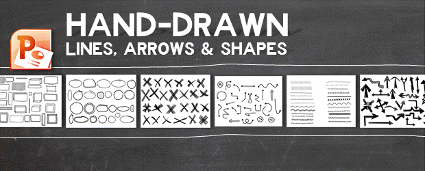 PowerPoint Hand Drawn Shapes and Lines