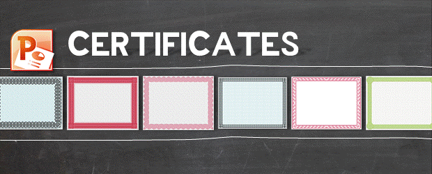PowerPoint Certificate Templates