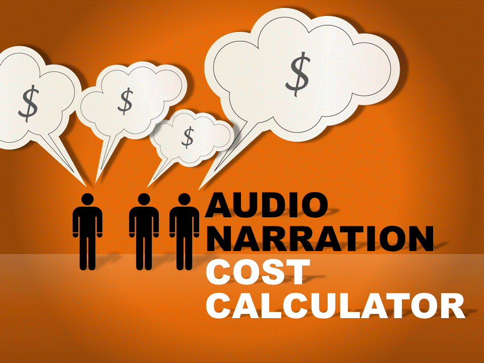 Audio Narration Cost Calculator