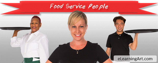 Food Service People Images