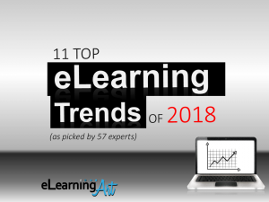 eLearning Trends 2018