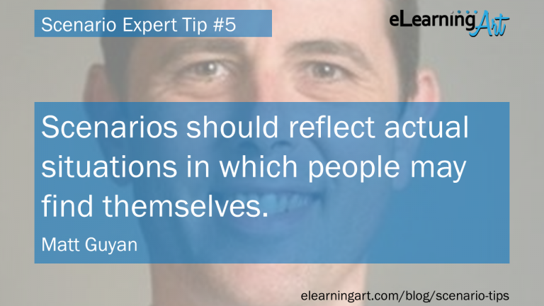 Scenario-based eLearning - Scenario Examples, Expert Tips, and How-tos