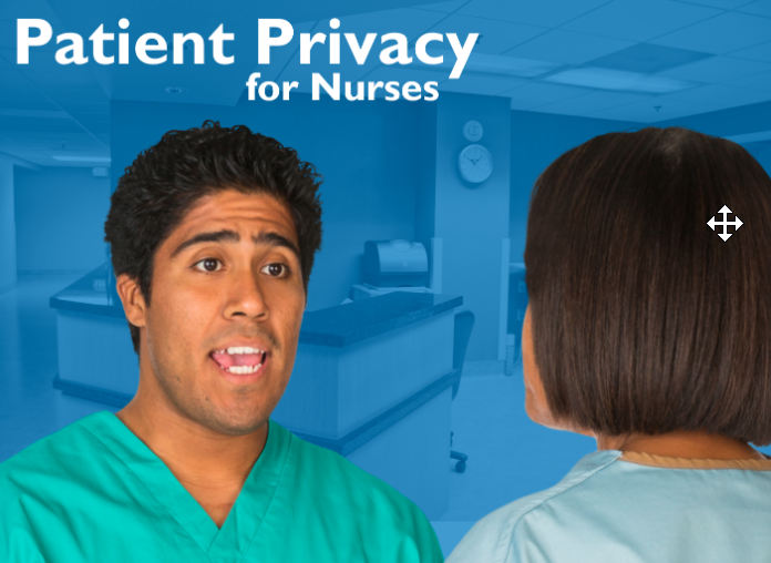 eLearning Example - Healthcare HIPPA Compliance Scenario