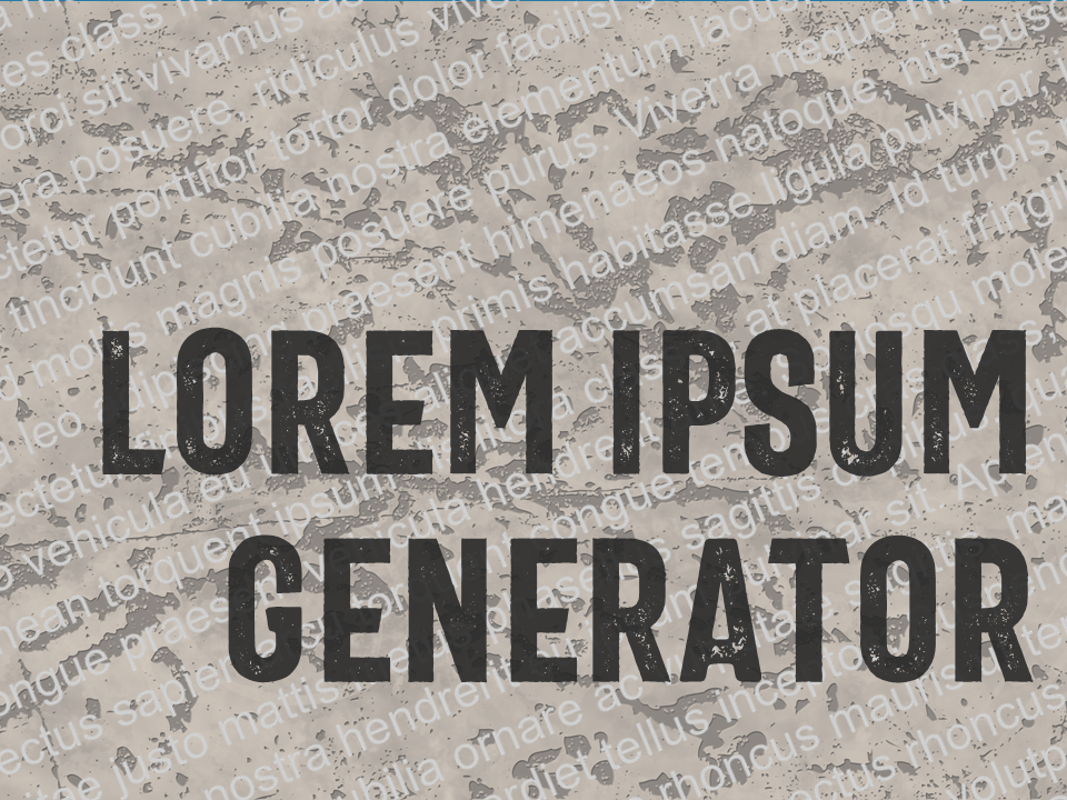Lorem Ipsum Generator - Free Tool