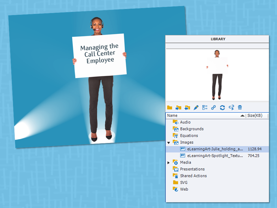 Adobe Captivate Swap Images in the Library