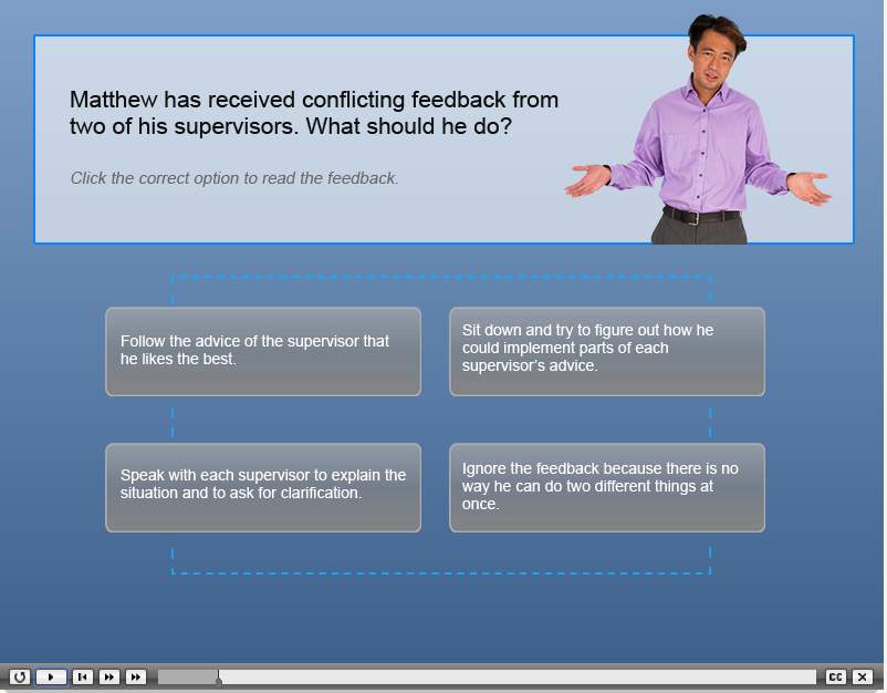 Adobe Captivate Example - Quiz Scenario