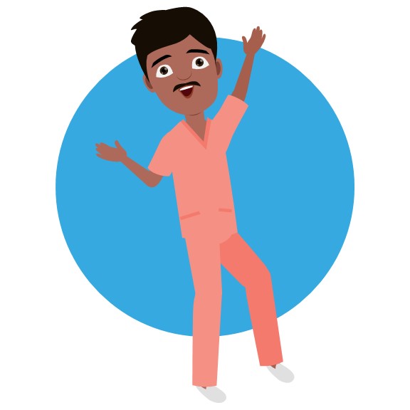 Medical eLearning Characters | Photo Cut Outs and Illustrations