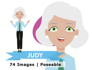 illustrated-business-casual-cartoon-senior-judy