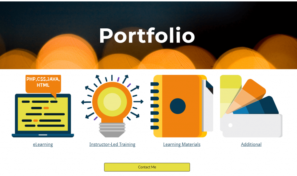 eLearning Portfolio Examples Instructional Design Portfolio Examples