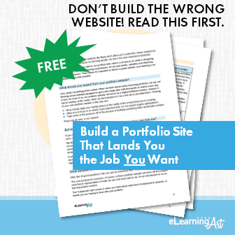 Instructional Design Portfolio Bonus - Don't Build the Wrong Portfolio